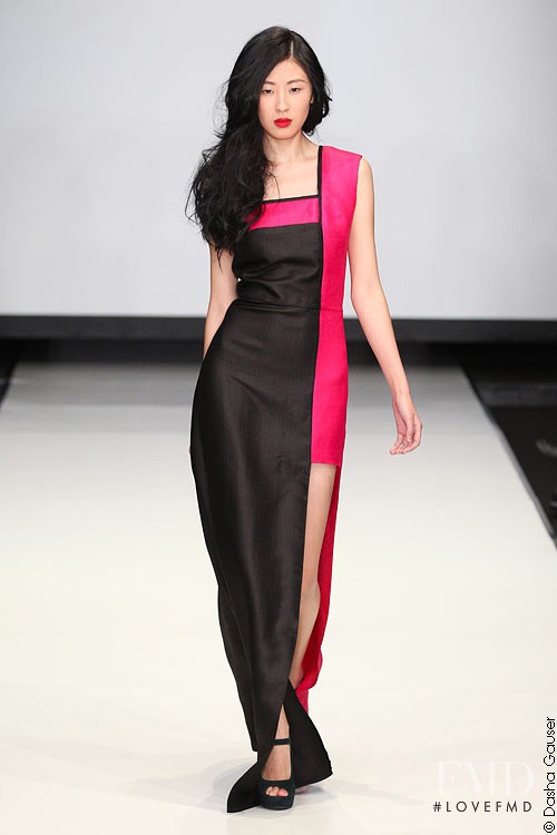 Dasha Gauser fashion show for Spring/Summer 2012