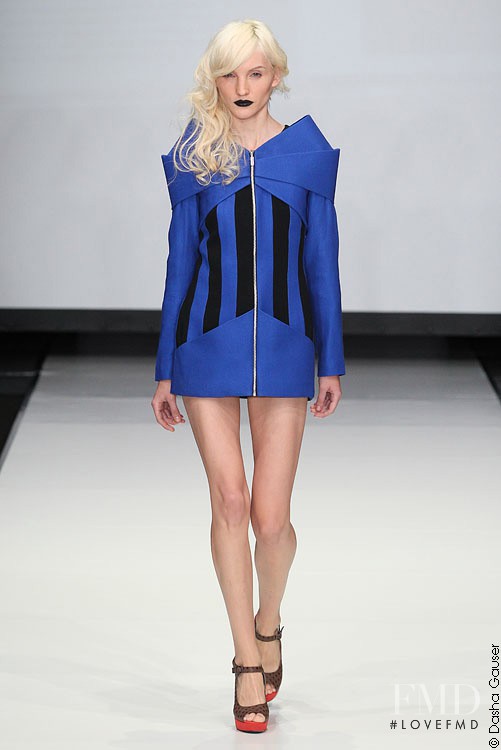 Dasha Gauser fashion show for Spring/Summer 2012