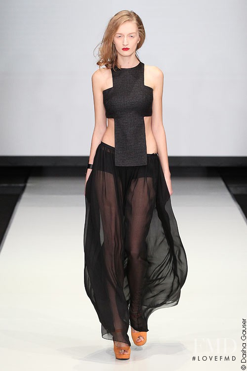 Dasha Gauser fashion show for Spring/Summer 2012