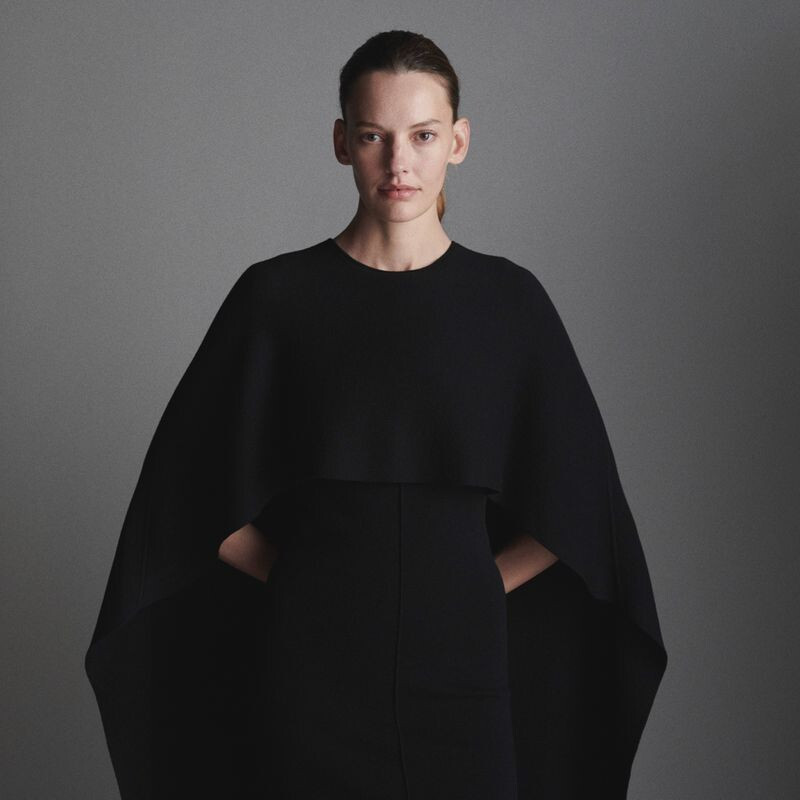 Amanda Murphy featured in  the Halston lookbook for Autumn/Winter 2022