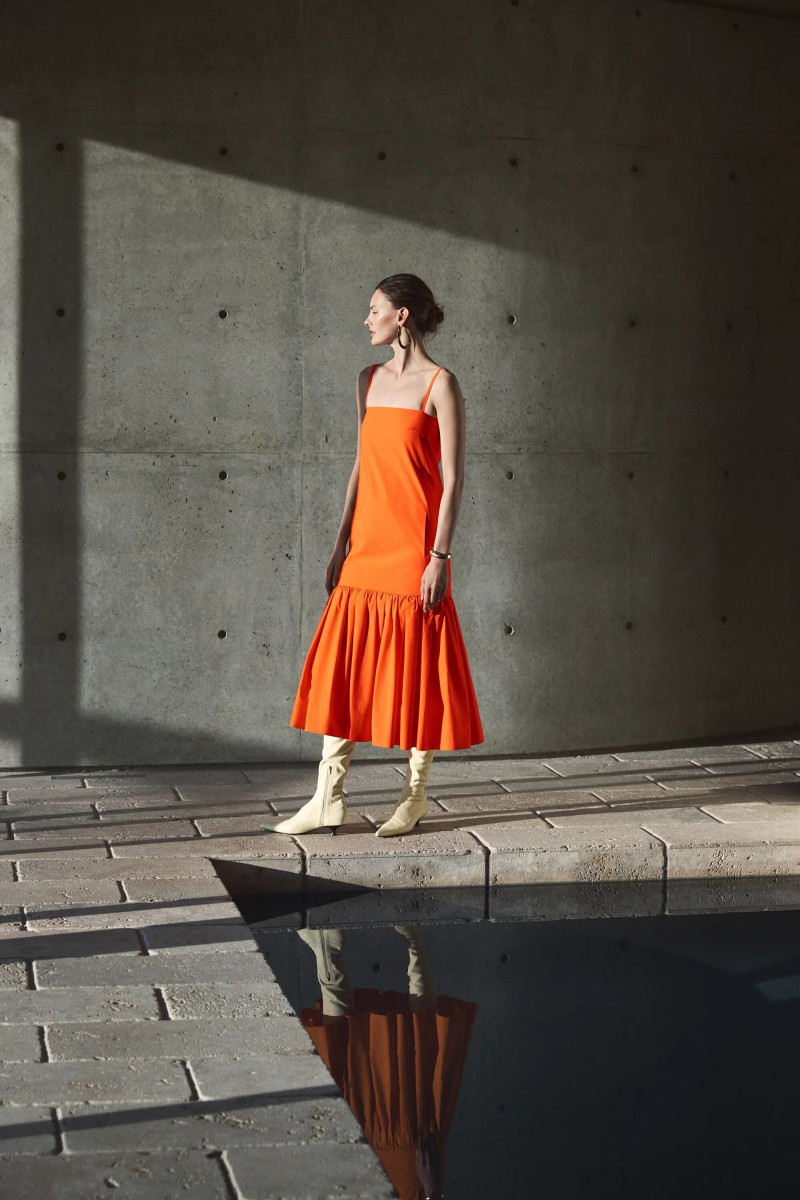 Amanda Murphy featured in  the Another Tomorrow lookbook for Pre-Fall 2022