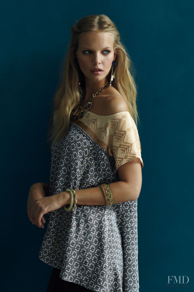 Marloes Horst featured in  the Anthropologie catalogue for Fall 2012