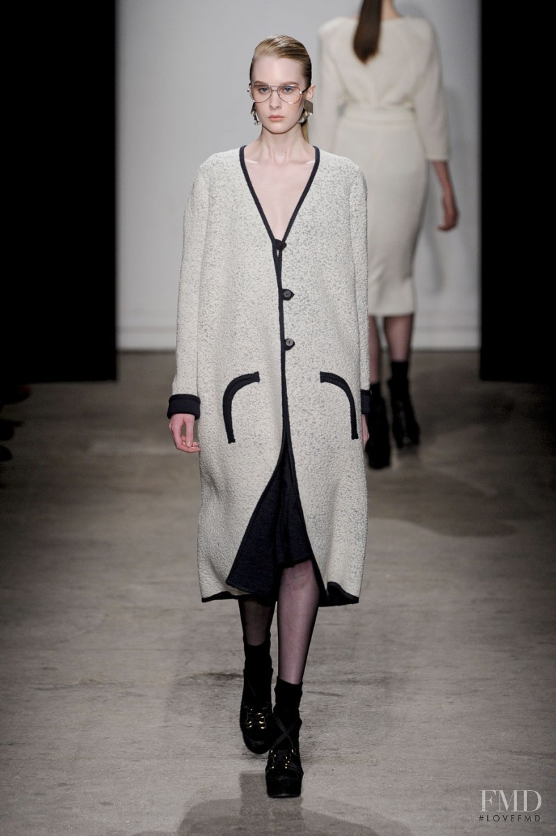 Jasmine Poulton featured in  the Veronique Leroy fashion show for Autumn/Winter 2011