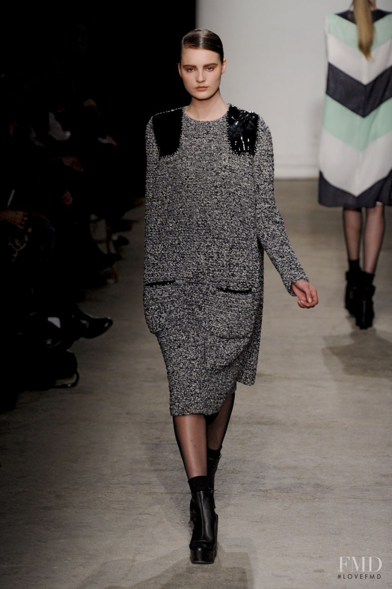 Tilda Lindstam featured in  the Veronique Leroy fashion show for Autumn/Winter 2011