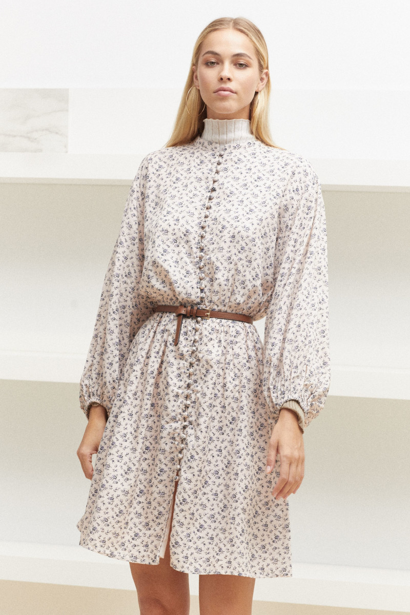 Caroline Kelley featured in  the Joie lookbook for Spring/Summer 2019