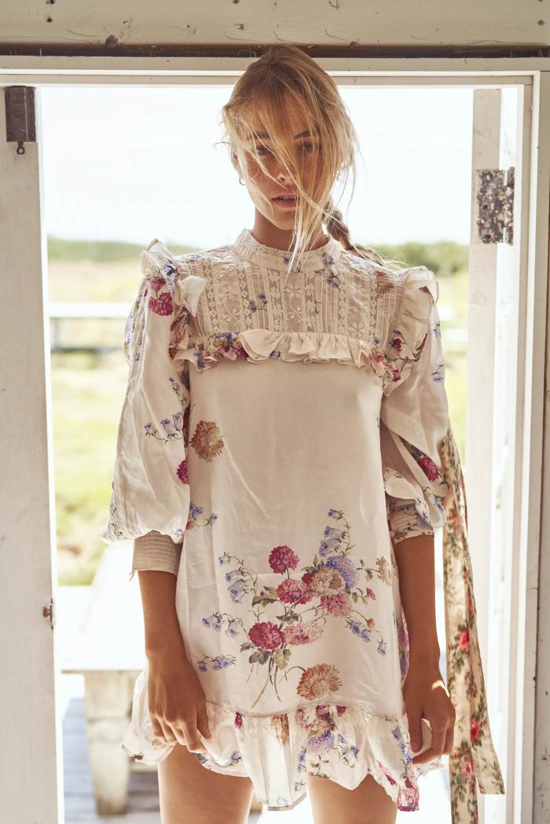 Caroline Kelley featured in  the LoveShackFancy catalogue for Autumn/Winter 2019