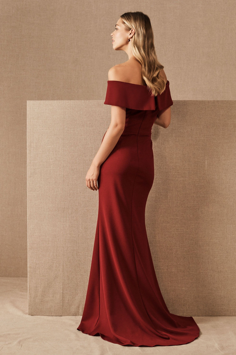 Caroline Kelley featured in  the BHLDN lookbook for Holiday 2019