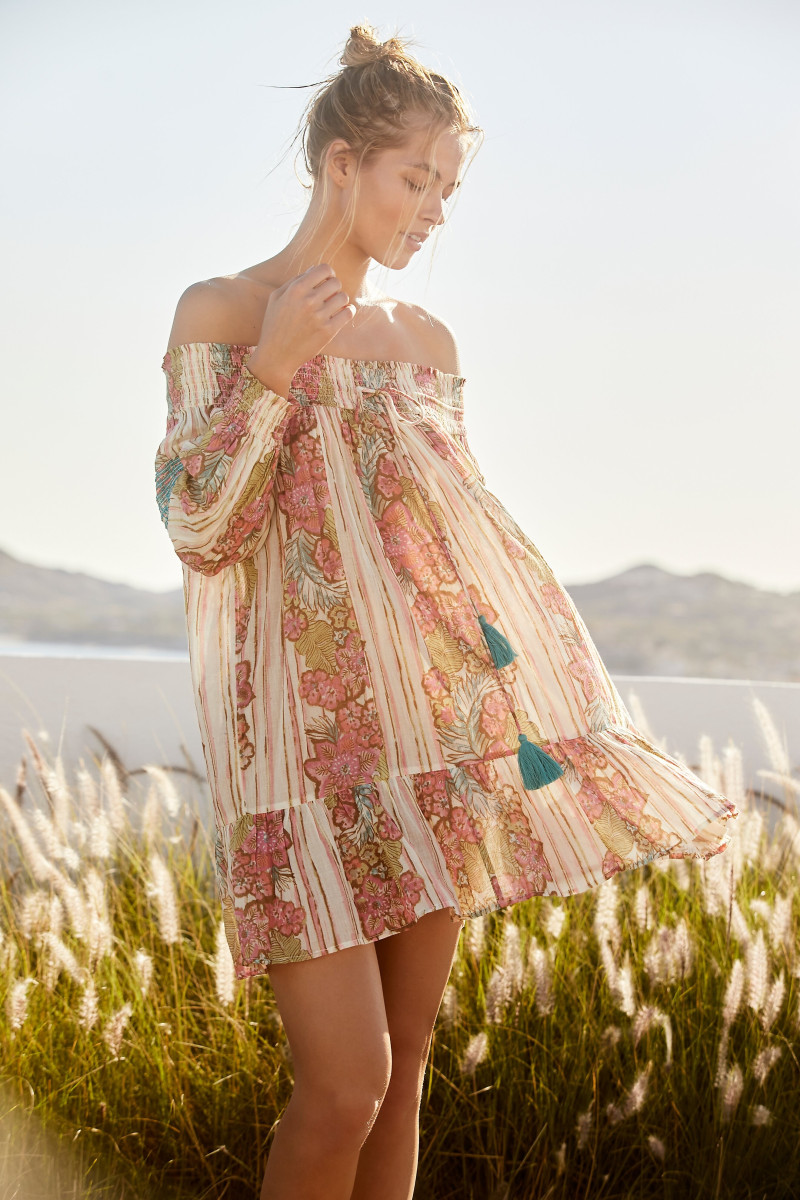 Caroline Kelley featured in  the Free People catalogue for Spring/Summer 2020