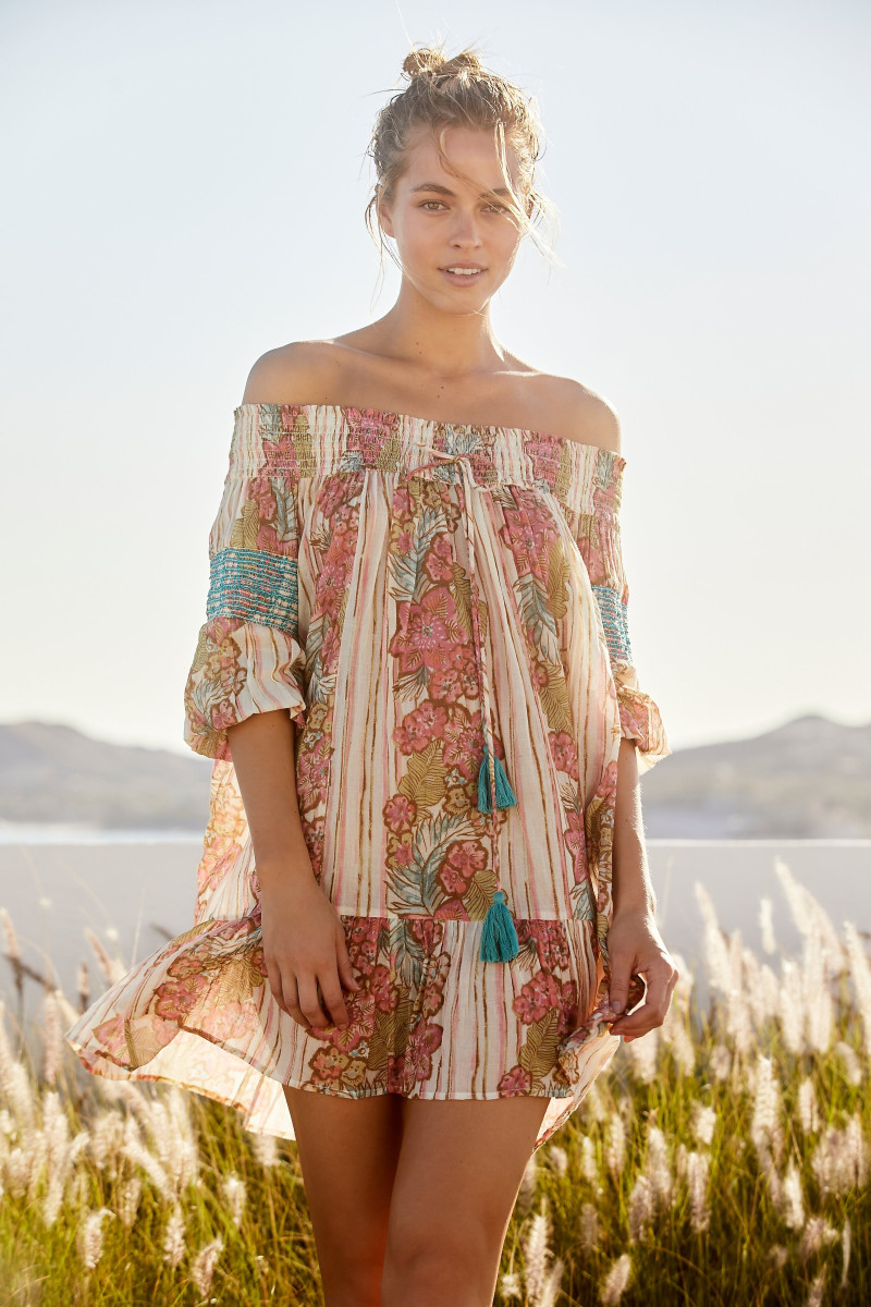 Caroline Kelley featured in  the Free People catalogue for Spring/Summer 2020