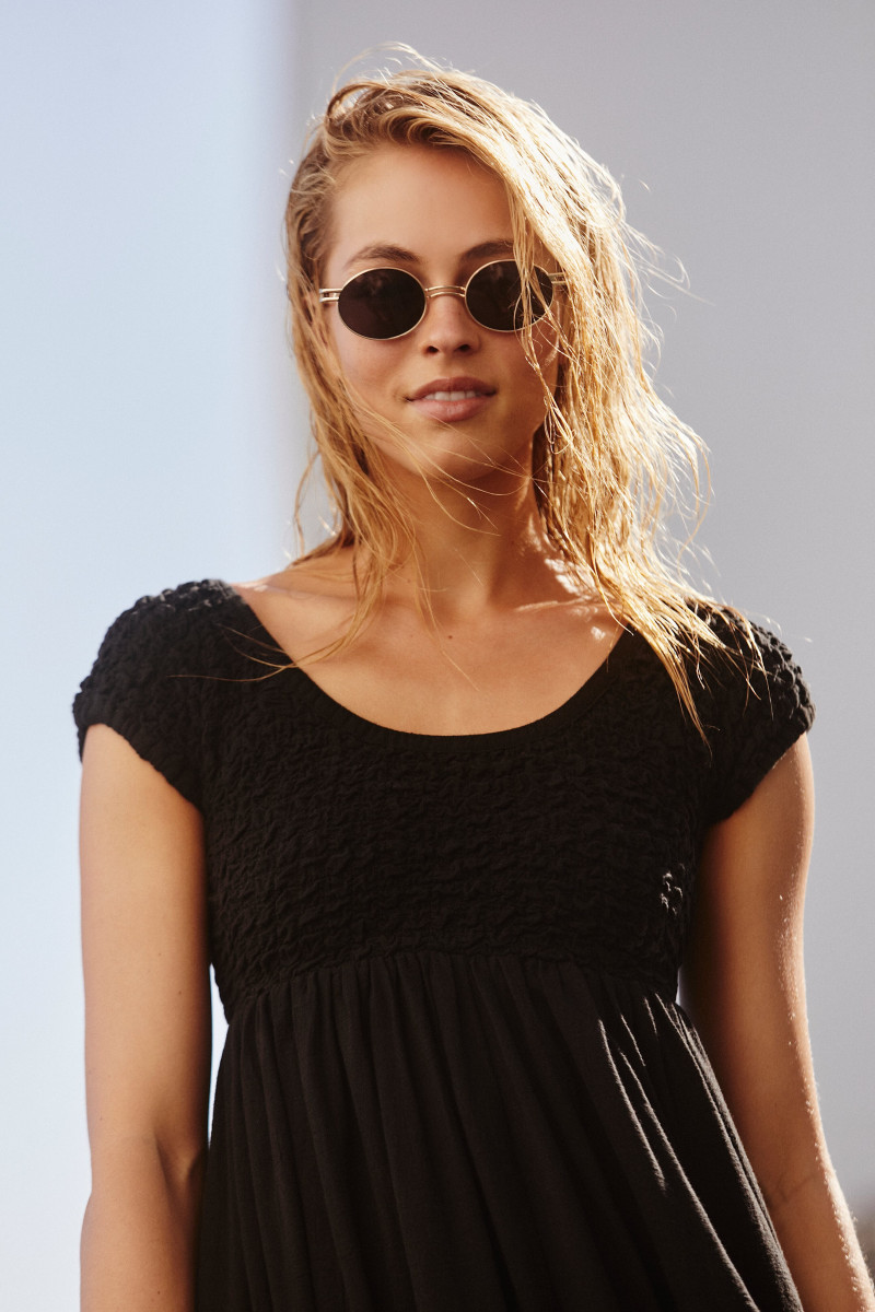 Caroline Kelley featured in  the Free People catalogue for Spring/Summer 2020