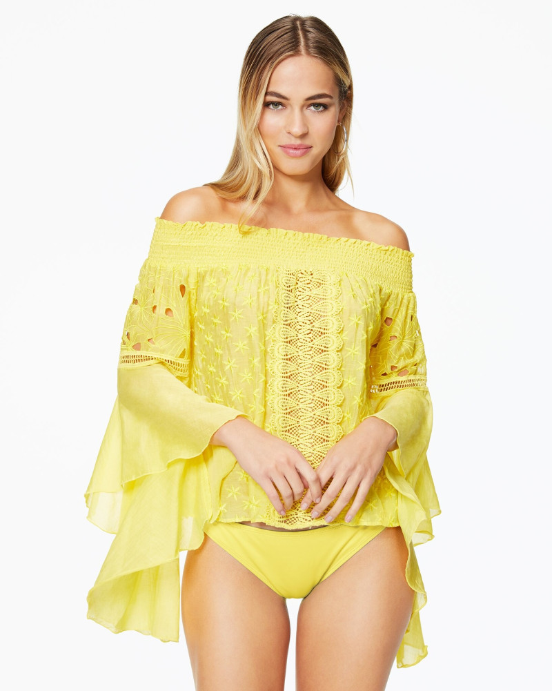 Caroline Kelley featured in  the Ramy Brook catalogue for Spring/Summer 2020