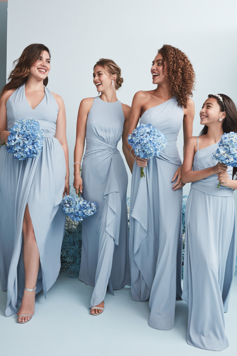 Caroline Kelley featured in  the David\'s Bridal advertisement for Spring/Summer 2020