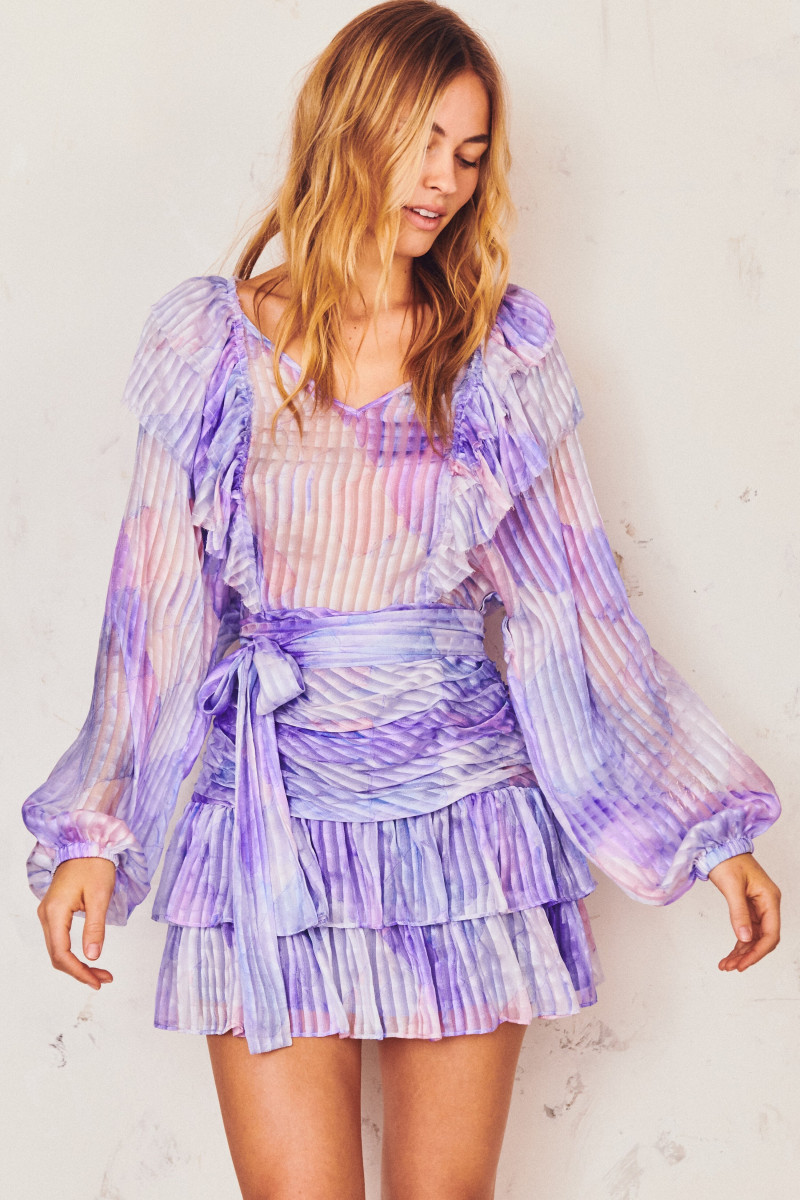 Caroline Kelley featured in  the LoveShackFancy catalogue for Pre-Fall 2020