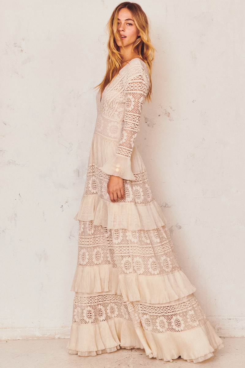 Caroline Kelley featured in  the LoveShackFancy catalogue for Pre-Fall 2020