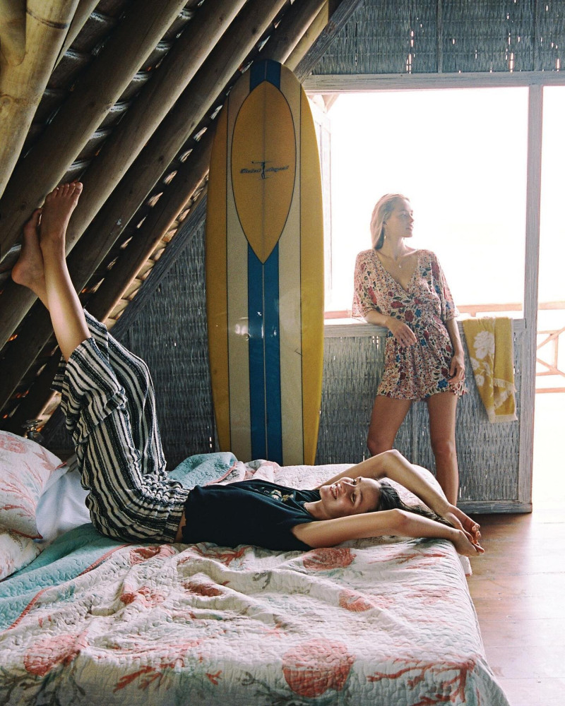 Caroline Kelley featured in  the O\'Neill lookbook for Autumn/Winter 2020