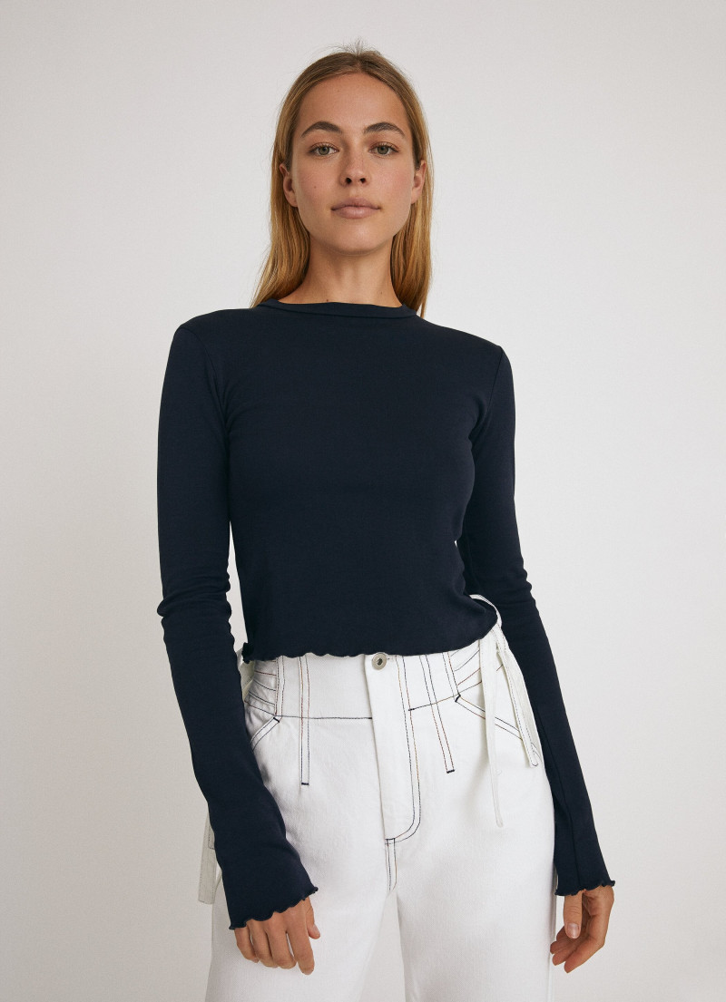 Caroline Kelley featured in  the Something Navy catalogue for Autumn/Winter 2020