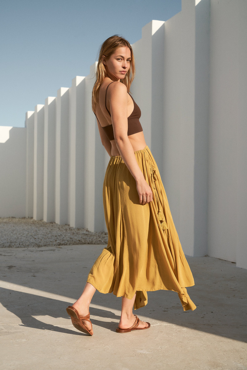 Caroline Kelley featured in  the Free People catalogue for Spring/Summer 2021