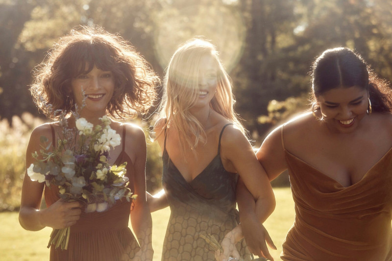 Caroline Kelley featured in  the BHLDN catalogue for Spring/Summer 2021