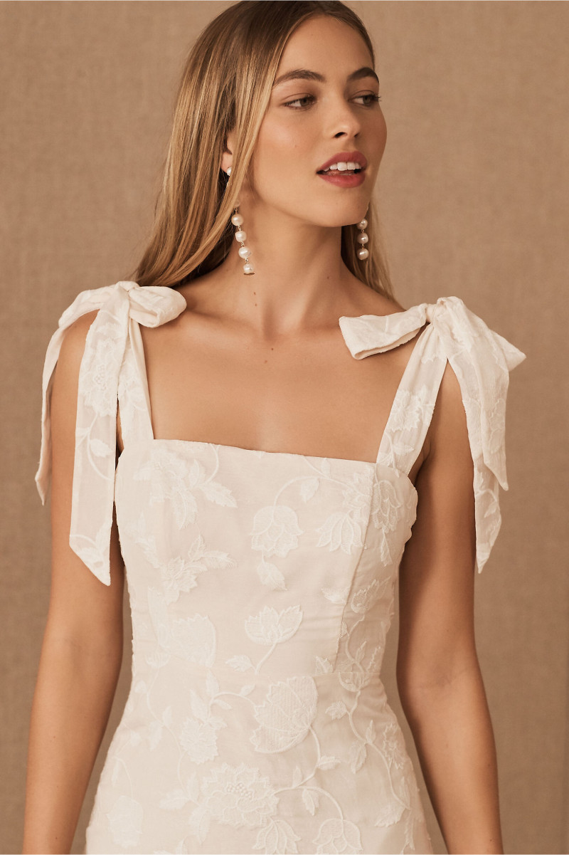 Caroline Kelley featured in  the BHLDN catalogue for Spring/Summer 2021