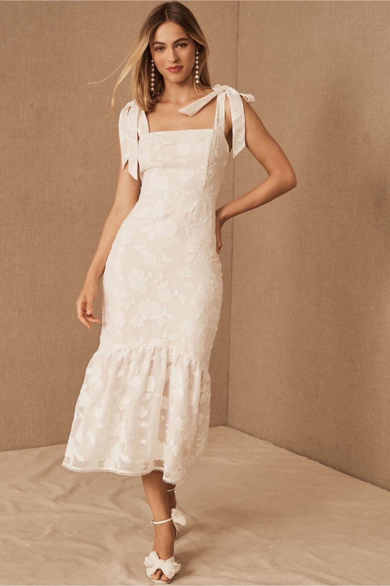 Caroline Kelley featured in  the BHLDN catalogue for Spring/Summer 2021