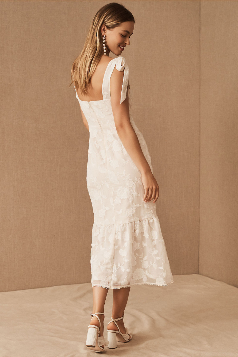 Caroline Kelley featured in  the BHLDN catalogue for Spring/Summer 2021