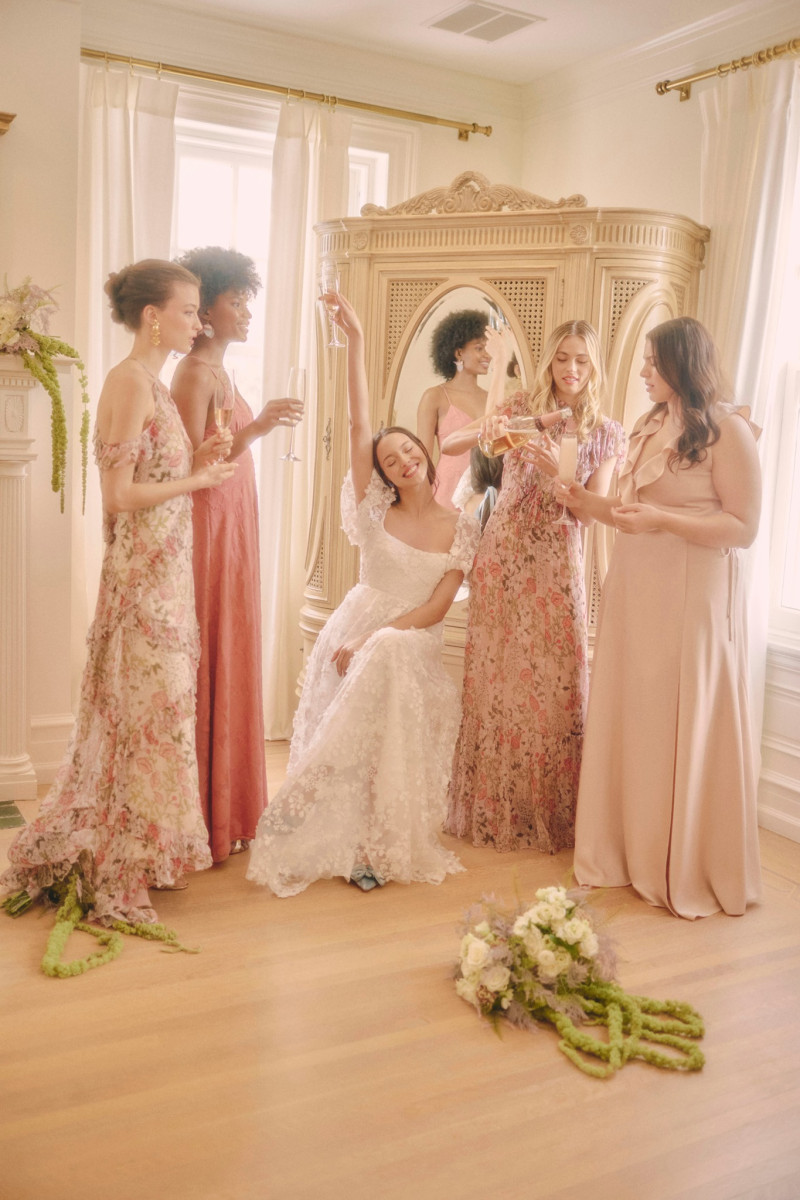 Caroline Kelley featured in  the BHLDN catalogue for Spring/Summer 2021