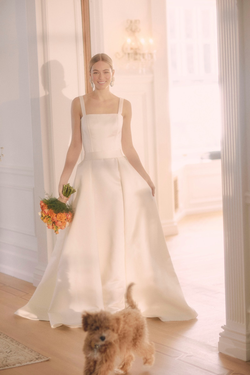 Caroline Kelley featured in  the BHLDN catalogue for Spring/Summer 2021