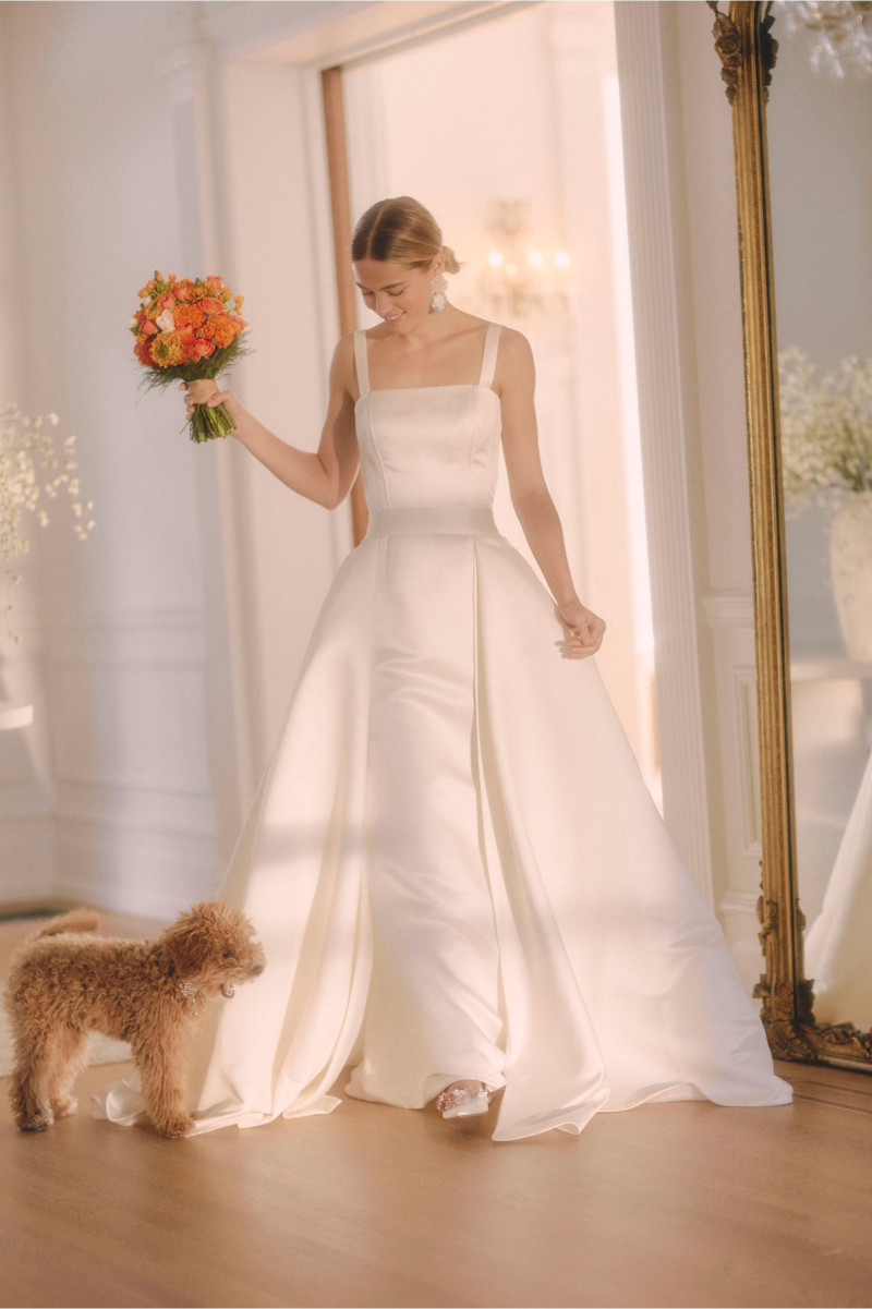 Caroline Kelley featured in  the BHLDN catalogue for Spring/Summer 2021