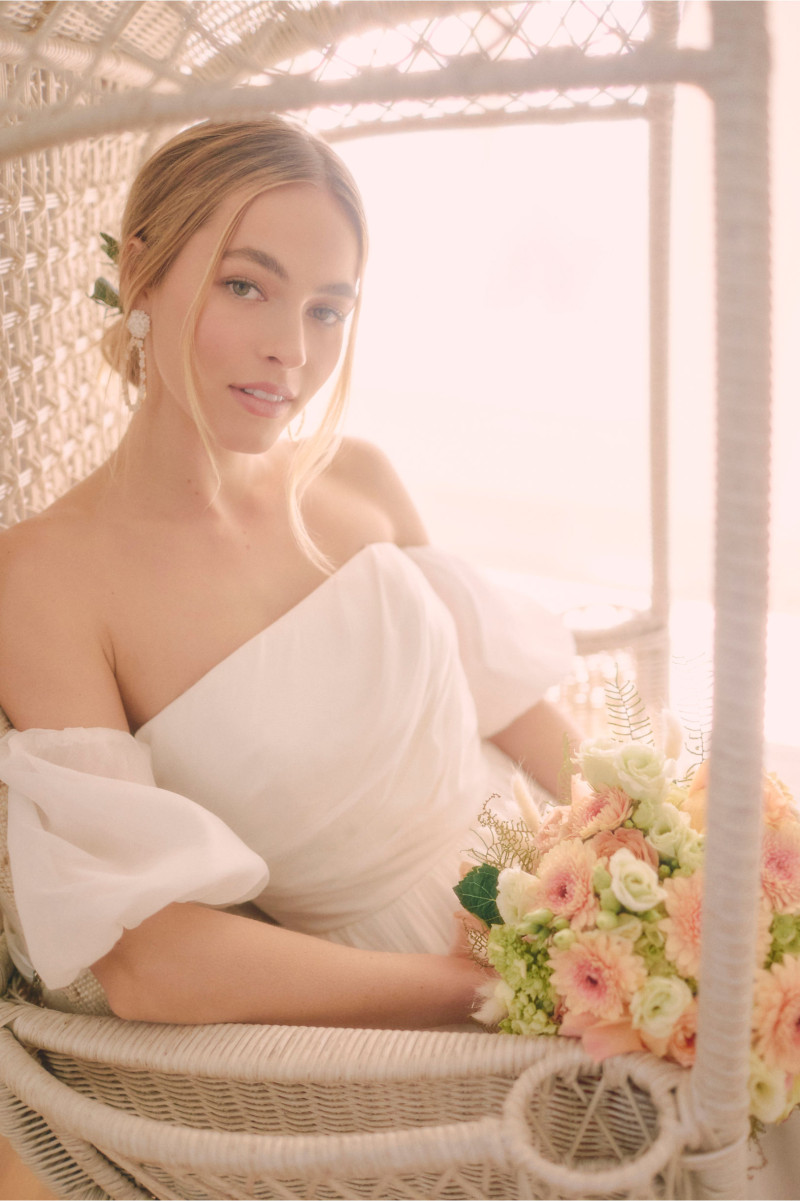 Caroline Kelley featured in  the BHLDN catalogue for Spring/Summer 2021