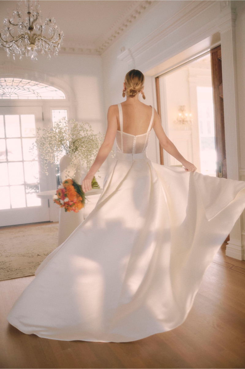 Caroline Kelley featured in  the BHLDN catalogue for Spring/Summer 2021