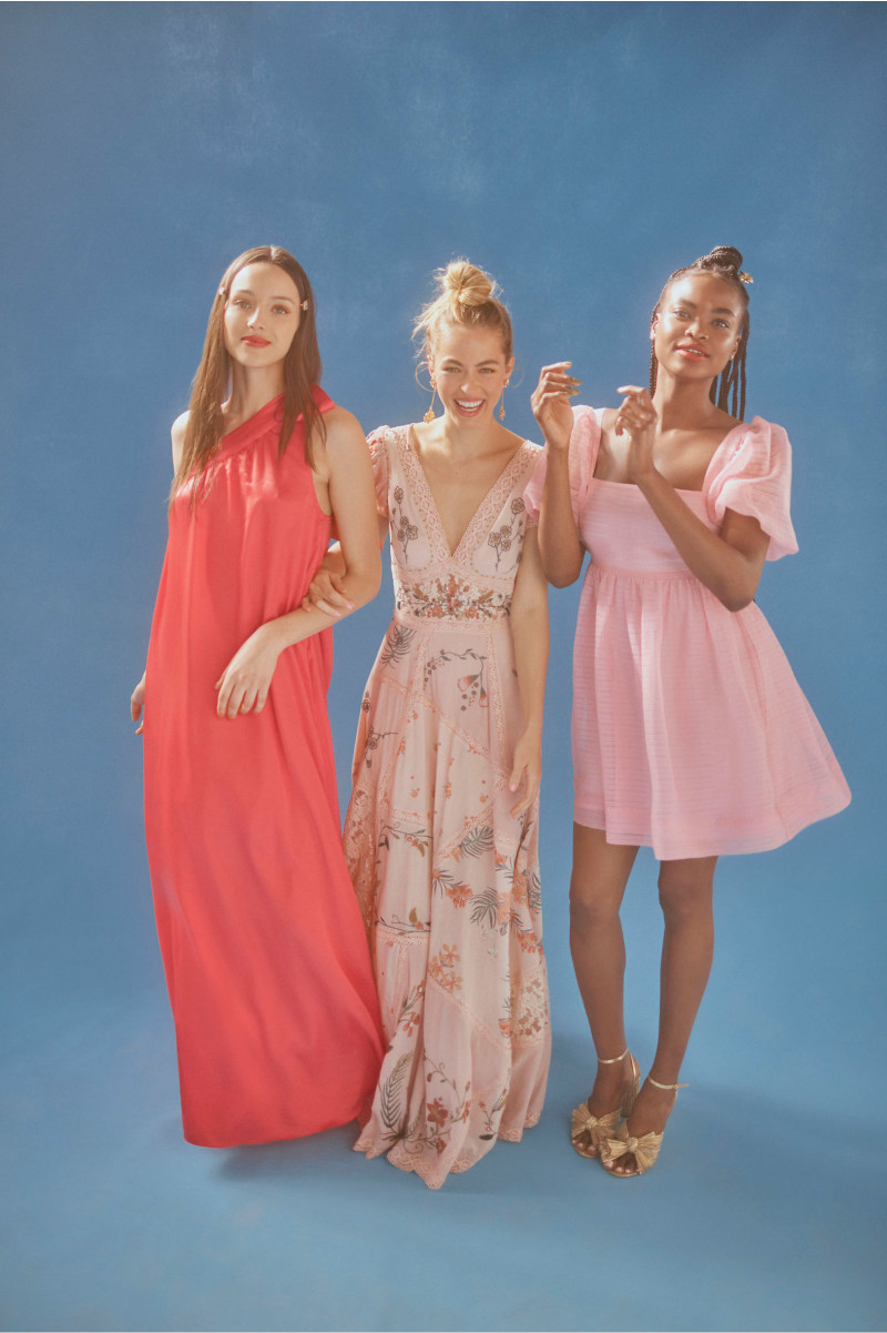 Caroline Kelley featured in  the BHLDN catalogue for Spring/Summer 2021