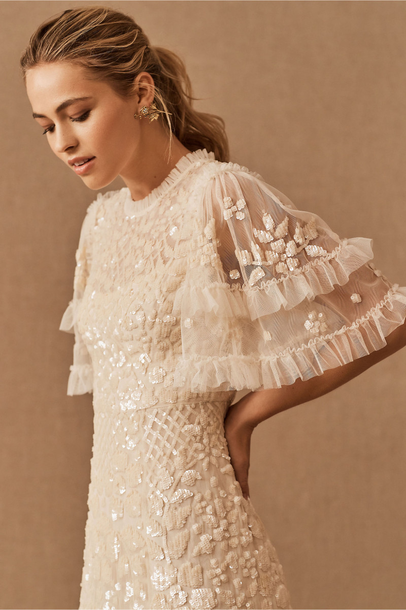 Caroline Kelley featured in  the BHLDN catalogue for Spring/Summer 2021