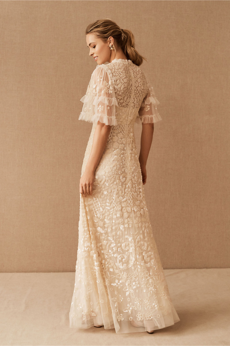 Caroline Kelley featured in  the BHLDN catalogue for Spring/Summer 2021