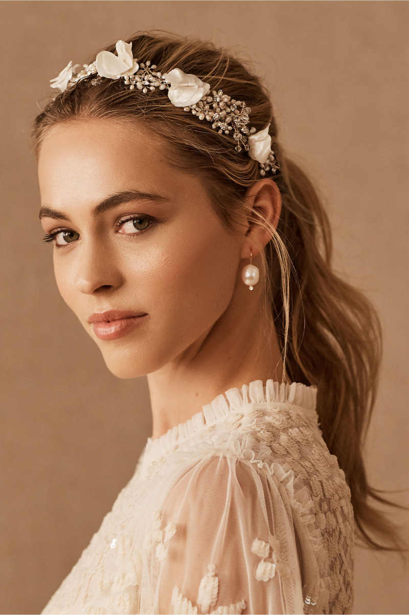 Caroline Kelley featured in  the BHLDN catalogue for Spring/Summer 2021