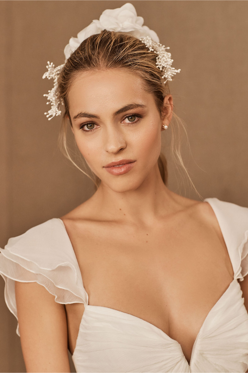 Caroline Kelley featured in  the BHLDN catalogue for Spring/Summer 2021