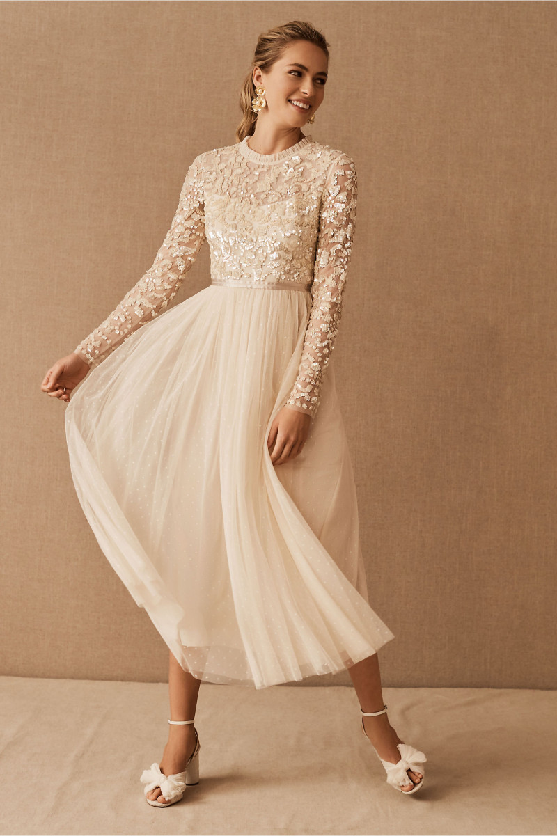 Caroline Kelley featured in  the BHLDN catalogue for Spring/Summer 2021