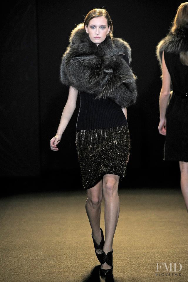 Azul Caletti featured in  the Sharon Wauchob fashion show for Autumn/Winter 2011