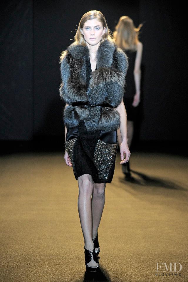 Lindsay Lullman featured in  the Sharon Wauchob fashion show for Autumn/Winter 2011