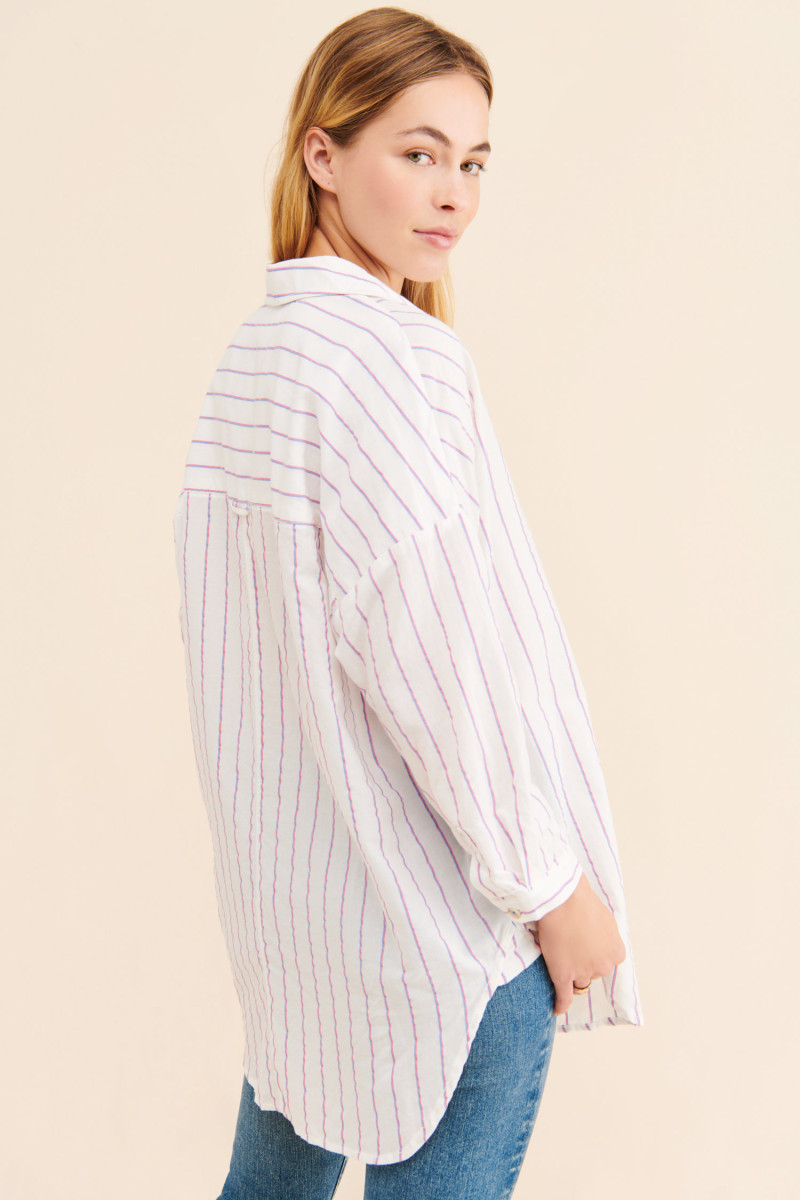 Caroline Kelley featured in  the Nuuly catalogue for Spring/Summer 2021