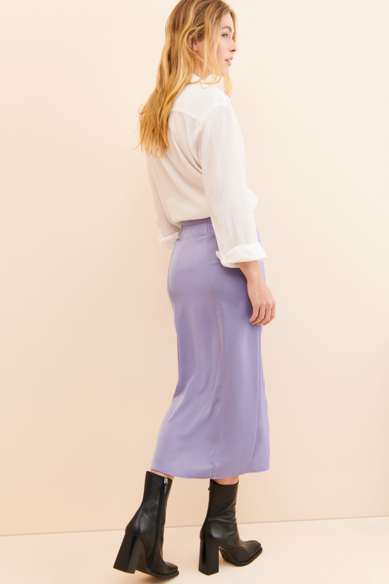 Caroline Kelley featured in  the Nuuly catalogue for Spring/Summer 2021