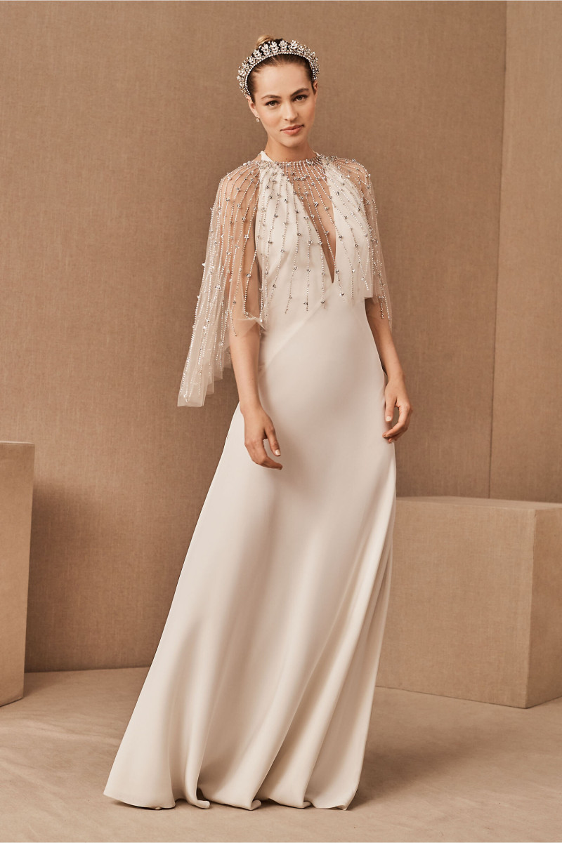 Caroline Kelley featured in  the BHLDN catalogue for Autumn/Winter 2021