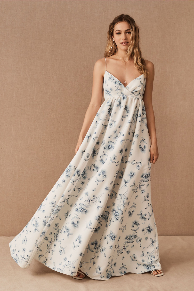 Caroline Kelley featured in  the BHLDN catalogue for Autumn/Winter 2021