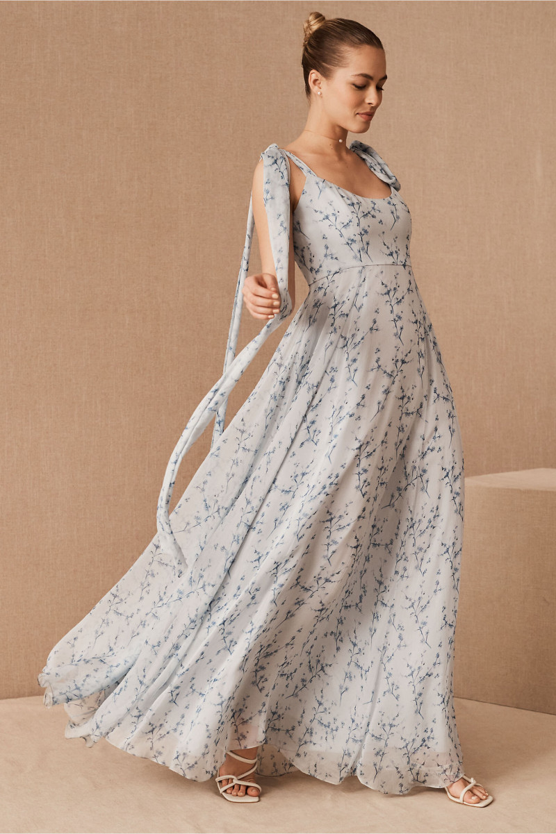 Caroline Kelley featured in  the BHLDN catalogue for Autumn/Winter 2021