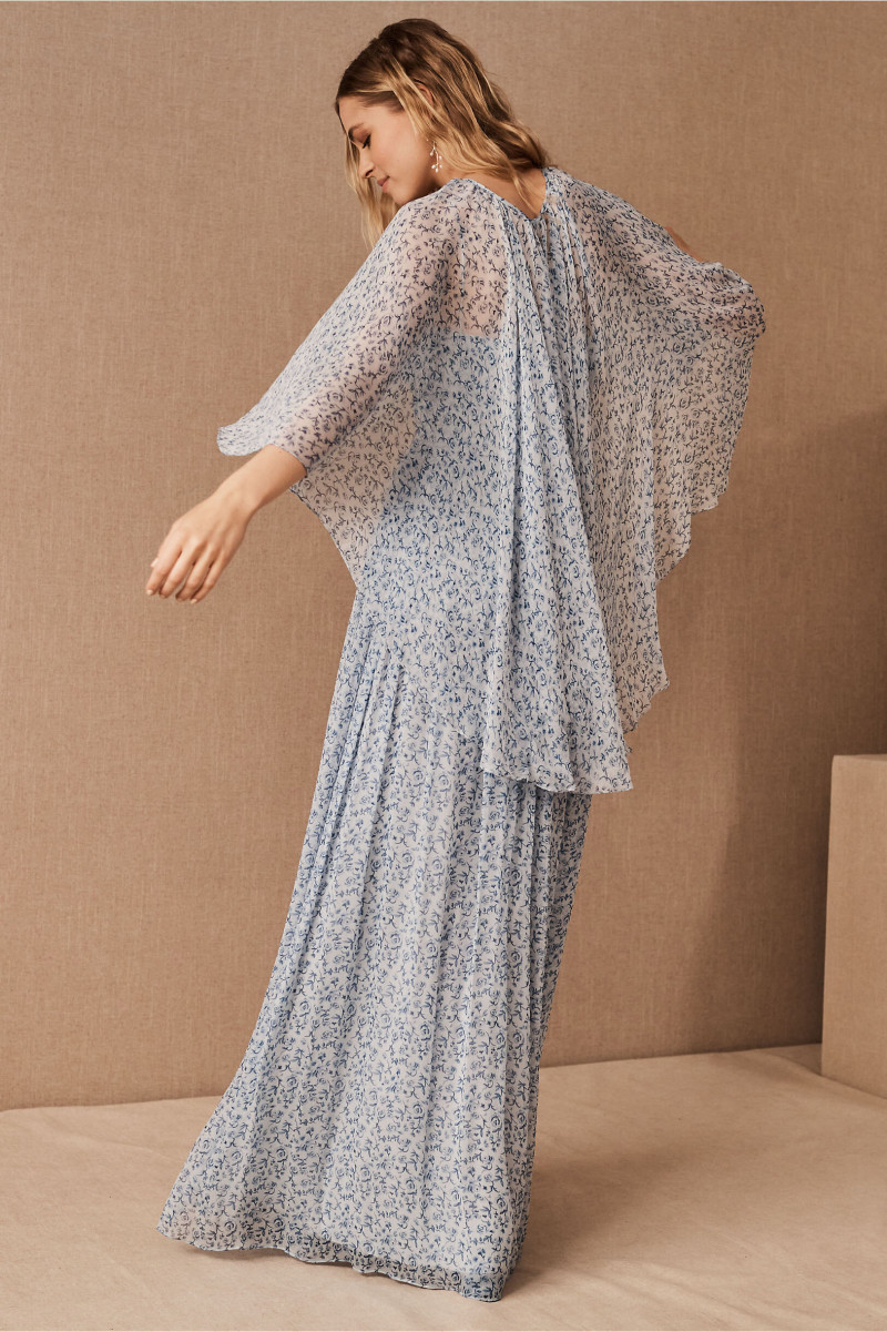 Caroline Kelley featured in  the BHLDN catalogue for Autumn/Winter 2021