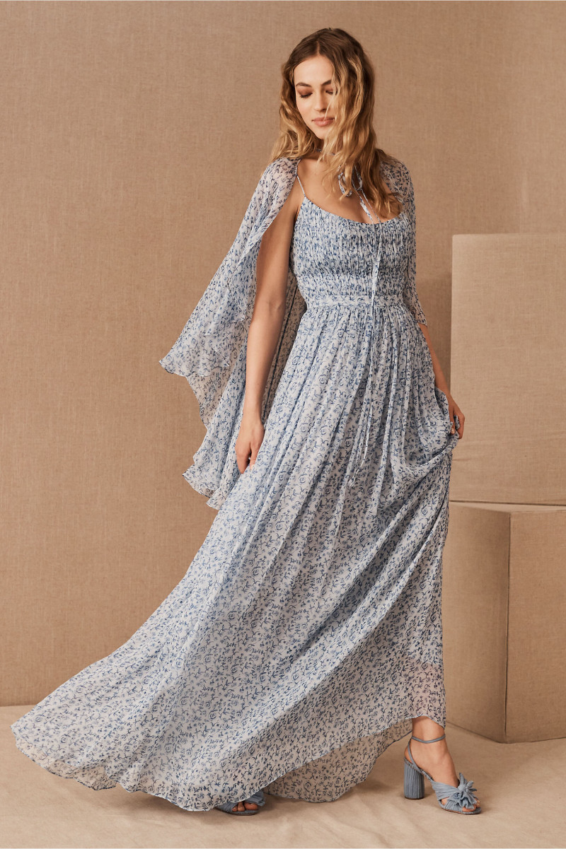 Caroline Kelley featured in  the BHLDN catalogue for Autumn/Winter 2021