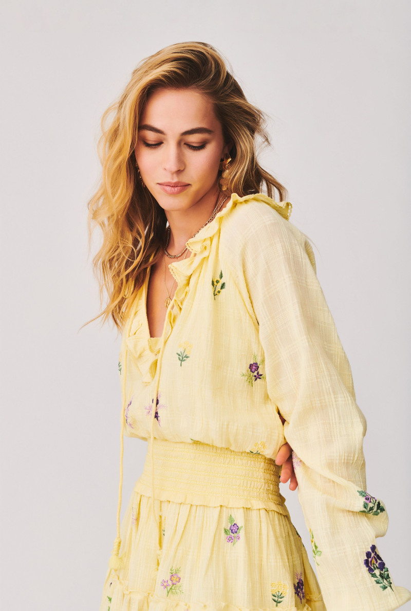 Caroline Kelley featured in  the Hermant & Nandita catalogue for Summer 2022