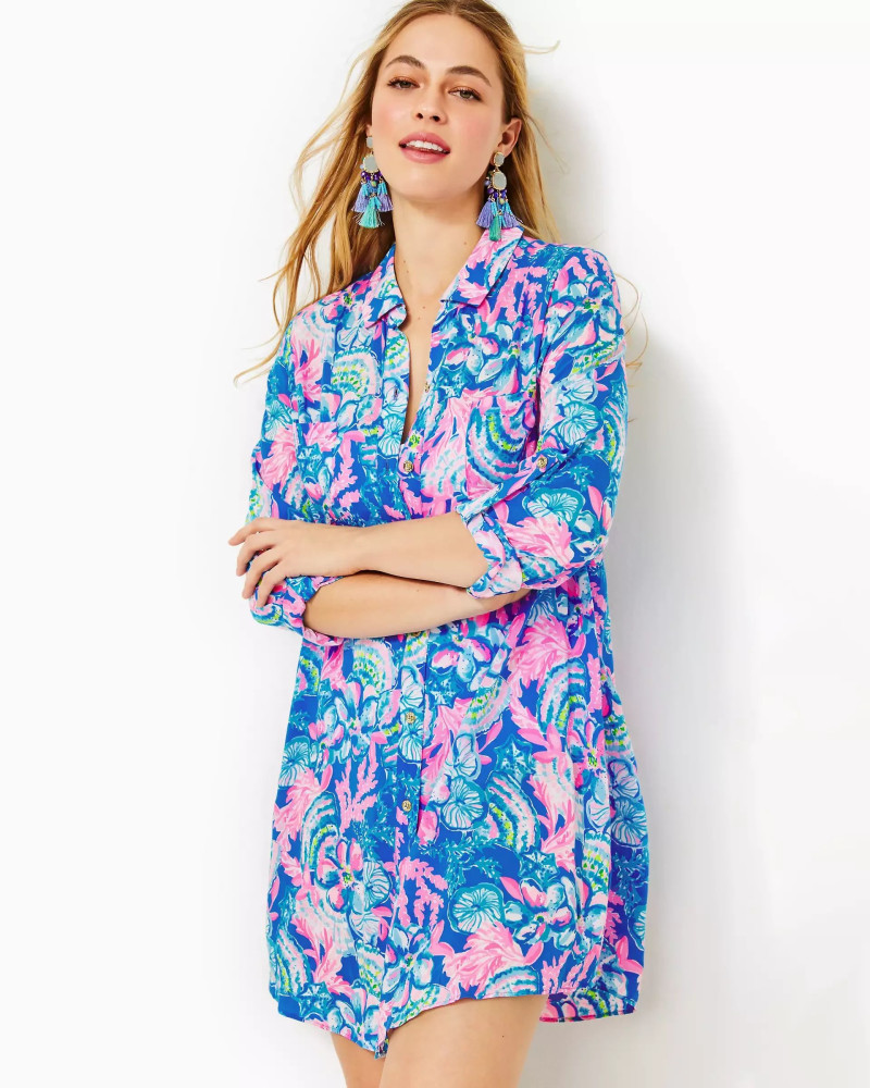 Caroline Kelley featured in  the Lilly Pulitzer catalogue for Spring/Summer 2023