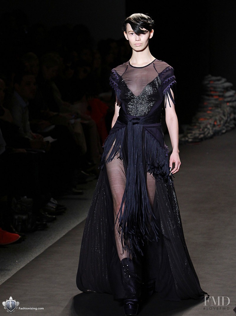 Ranya Mordanova featured in  the Jen Kao fashion show for Autumn/Winter 2011