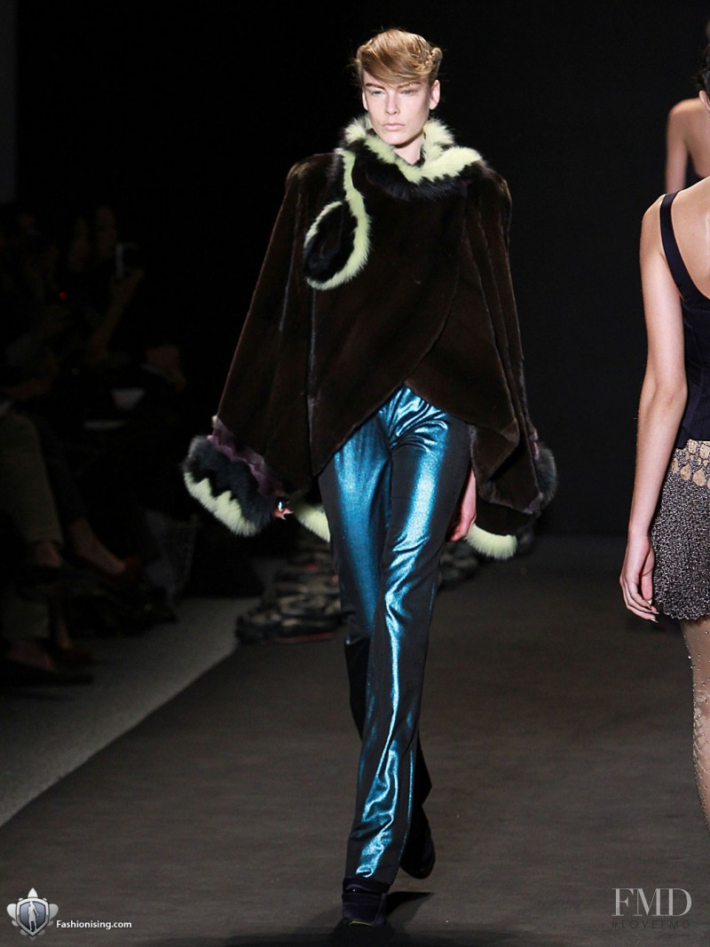 Madelen de la Motte featured in  the Jen Kao fashion show for Autumn/Winter 2011