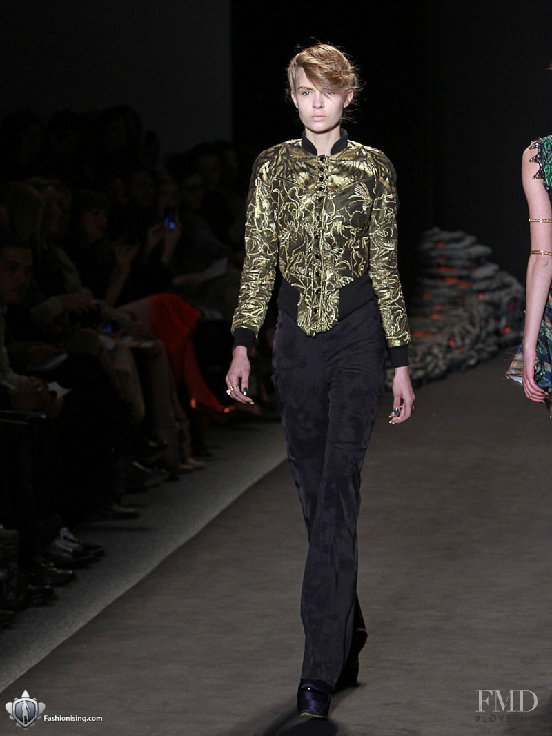 Josephine Skriver featured in  the Jen Kao fashion show for Autumn/Winter 2011
